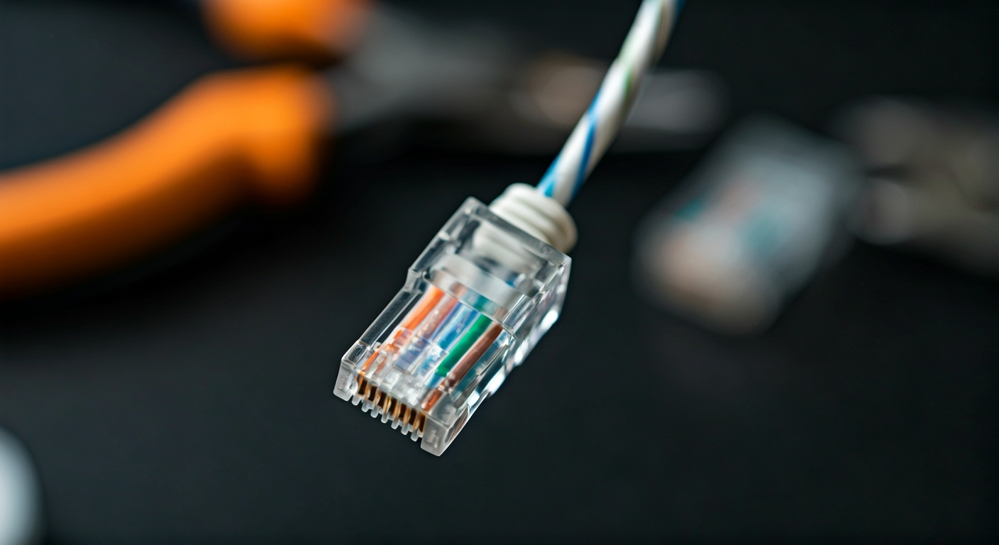 Jak zarobić kabel ethernet? Krok po kroku