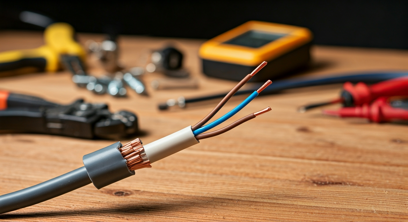 Kabel siłowy 4 żyłowy - jak go podłączyć? Krok po kroku