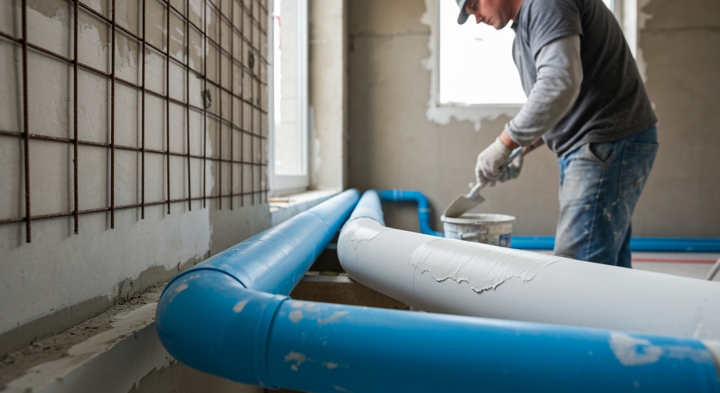 Czy rury PEX można tynkować? Sprawdzamy!